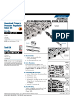 Oversized Primary Pressure Regulator Valve Kit: Jatco/Nissan JF010E (REOF09A/RE0F09B), JF011E (REOF10A)