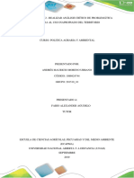 Unidad 1 Tarea 2 Realizar Análisis Crítico de Problemática Asociada Al Uso Inapropiado Del Territorio