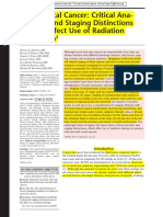 CA Anorectal - Anatomia Y Estadificacion en Planificacion de RT