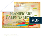 Planificare Calendaristica 