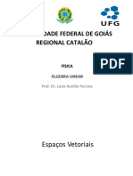 Aula Espacos Vetoriais PDF