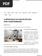 A IMPORTANCIA DA ANÁLISE DE ÓLEO PARA TRANSFORMADOR _ Datalink.pdf