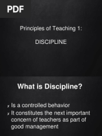 Principles of Teaching 1