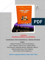 Trilogia Resursele Minerale Ale Romaniei PDF