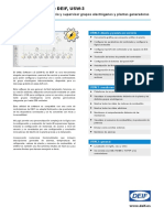 Utility Software de DEIF, USW-3: Configurar, Poner en Servicio y Supervisar Grupos Electrógenos y Plantas Generadoras