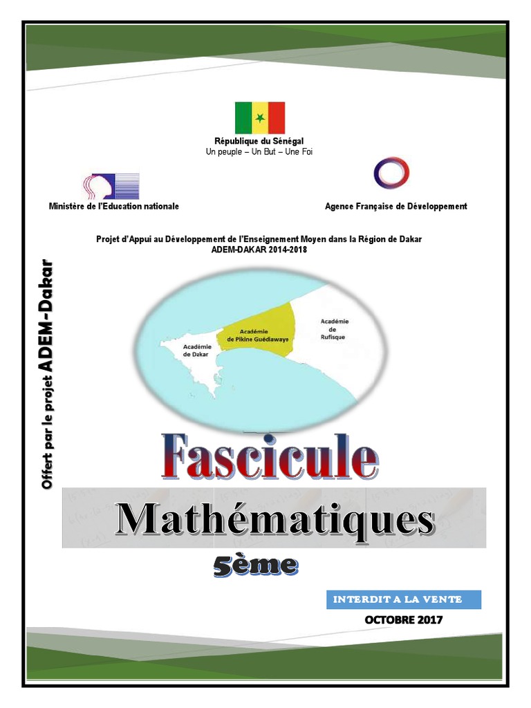 Academie En Ligne Maths 5eme