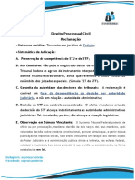 Resumo Processo Civil - 01. Reclamação Constitucional