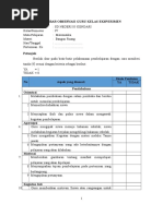 Lembar Observasi 