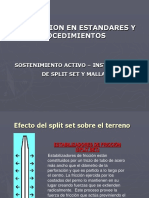 20 Instalación de Split Set y Malla - 01