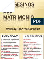 10 Asesinos Del Matrimonio