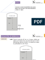 06f Ejercicios Ecuación de Bernoulli