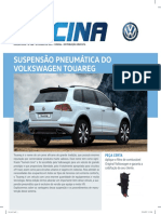 Suspensão pneumática do Volkswagen Touareg