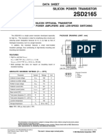 Silicon Power Transistor: Data Sheet