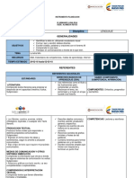 Planeación Letra m 1B