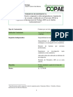 TDR, Estudio Comparativo Sobre Jurisprudencia y Lesgislación Sobre El Derecho de Consulta, Establecido en El Convenio 169 de La O IT en El Ámbito Latinoamericano