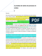 Lógica de las pruebas de rastreo de procesos en Ciencias Sociales