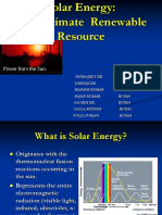 Solar Energy