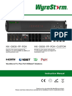 MX-0808-PP-POH MX-0808-PP-POH-Custom: Instruction Manual
