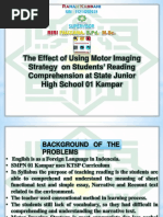 Motor Imaging Strategy On Students' Vocabulary in Reading Comprehension