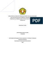 Proposal Tesis (MRF) - MH UPN Revisi 07052019 Perlindungan Konsumen RS Atas Jasa Layanan Revisi