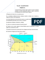 Taller de Solidificacion