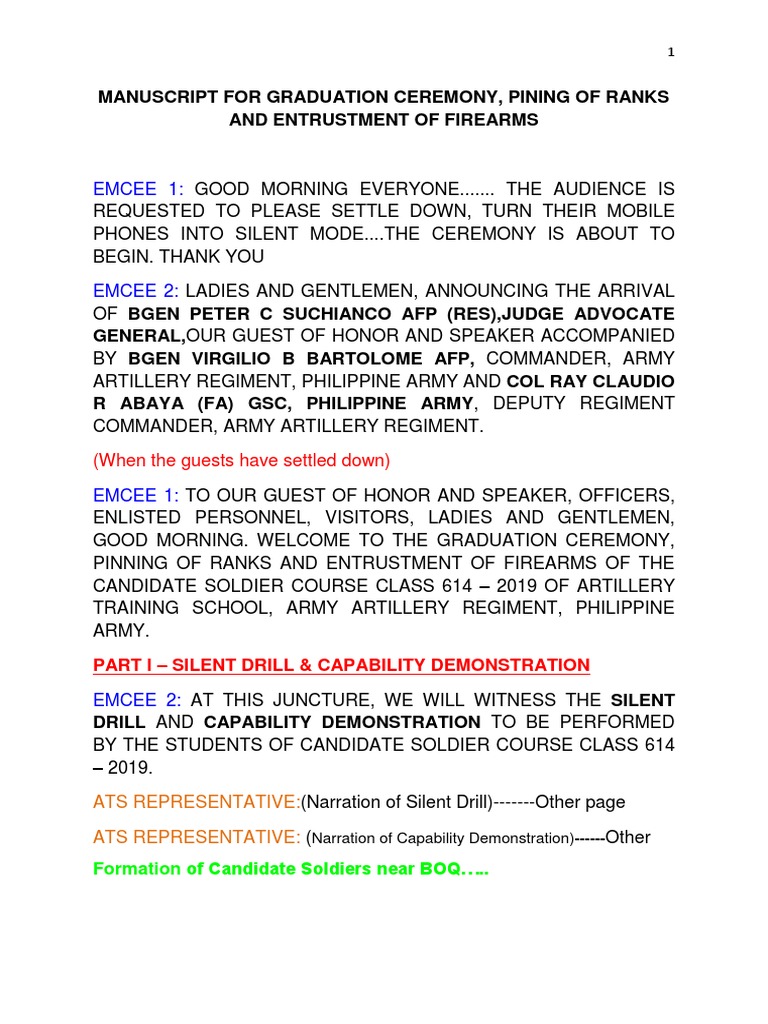 Cs Grad Manuscript | PDF | Regiment | Company (Military Unit)
