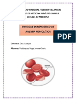 Diagnostico de Anemia Hemolitica