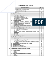 Volume 1-The Comprehensive Land Use Plan-Table of Contents