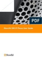 ShoreTel 6.1 IP230 User Guide