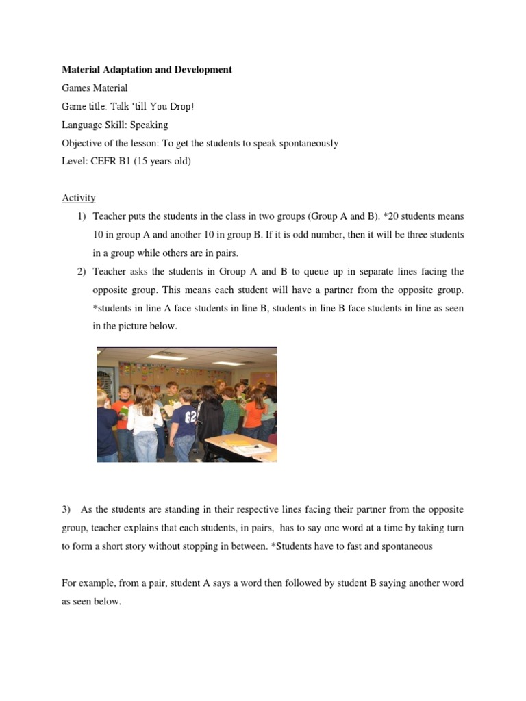 Material Adaptation and Development PDF