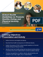 School Health Guidelines To Promote Healthy Eating and Physical Activity