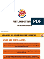 Acrylamides Traiining