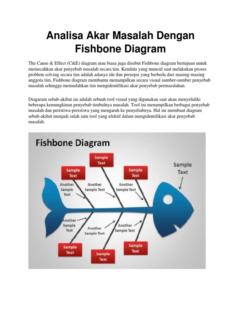 Fishbone Diagram untuk Problem Solving | PDF | Komputer