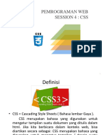 Pemrog Web 4 (CSS-1)