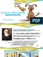 Pavlov's Classical Conditioning