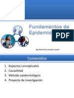 Fundamentos de Epidemiología