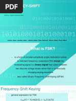 Frequency-Shift Keying: ECE41a - Digital Communication