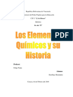 Trabajo de Quimica