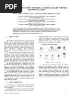 Utilizing Sms and Student Portal Academic Grades Viewing and Notification