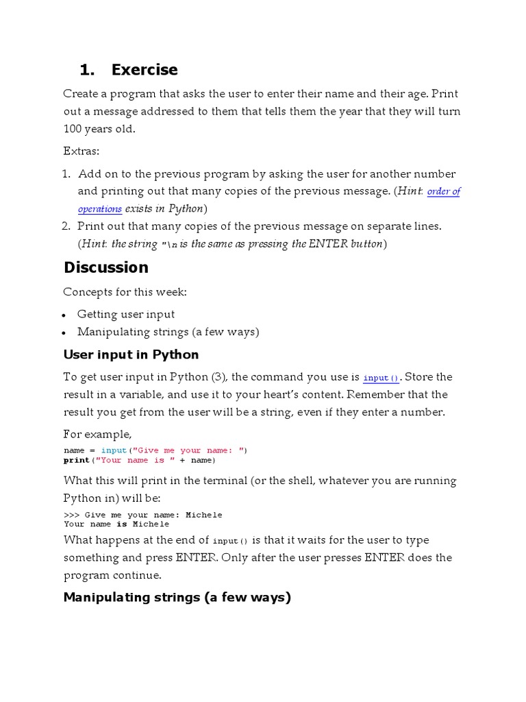 Python Question Solution | PDF | Multiplication | Integer (Computer ...