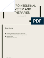 Gastrointestinal System and Therapies