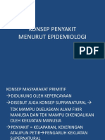 (Session II) Konsep Penyakit Menurut Epidemiologi-1