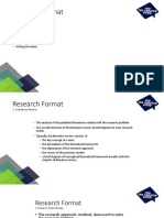 Research Format Guide