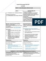 Contoh Perancangan PDP KMR (1) (Sains + PJPK)