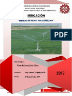 Informe de Irrigacion