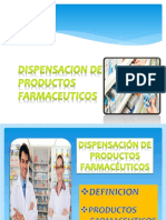 Dispensacion de Productos Farmaceuticos