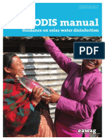 SODIS Manual: Guidance On Solar Water Disinfection