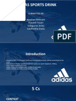 Adidas Sports Drink Marketing Plan