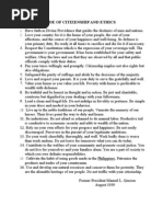 Download CODE OF CITIZENSHIP AND ETHICS OF THE PHILS  by jon SN4318183 doc pdf