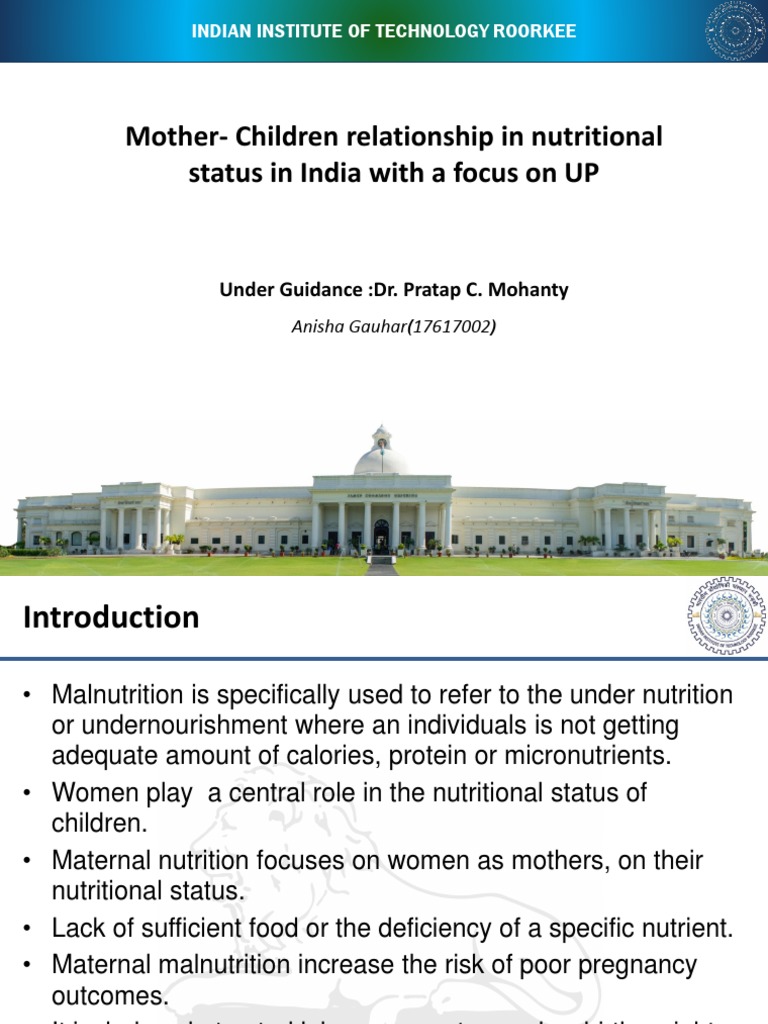 Maternal Nutrition Impact on Child Health in UP | PDF | Malnutrition ...